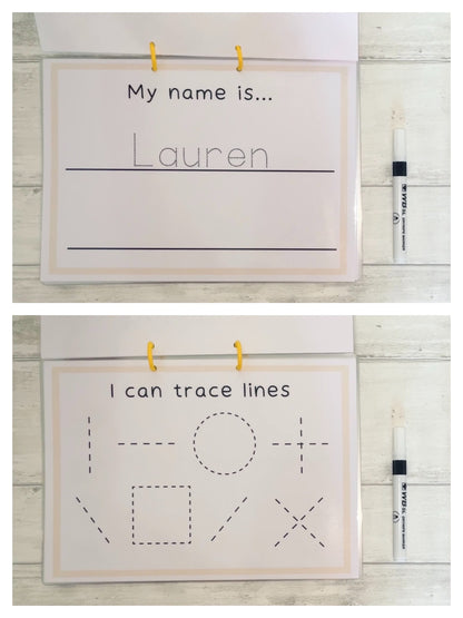 Writing Pen Control Children's Busy Book