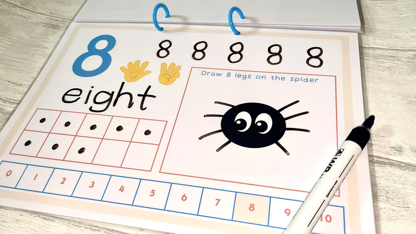 Numbers to 10 Busy Book