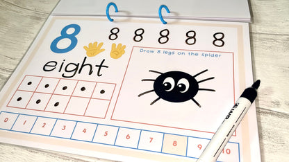 Numbers to 10 Busy Book