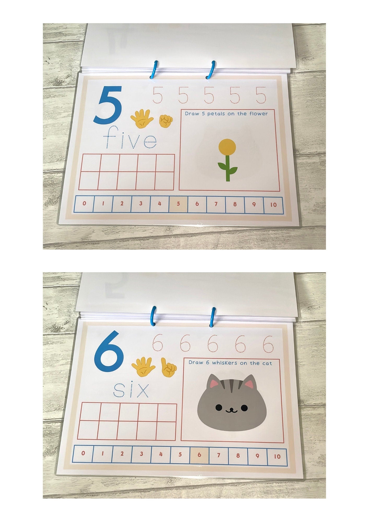 Numbers to 10 Busy Book