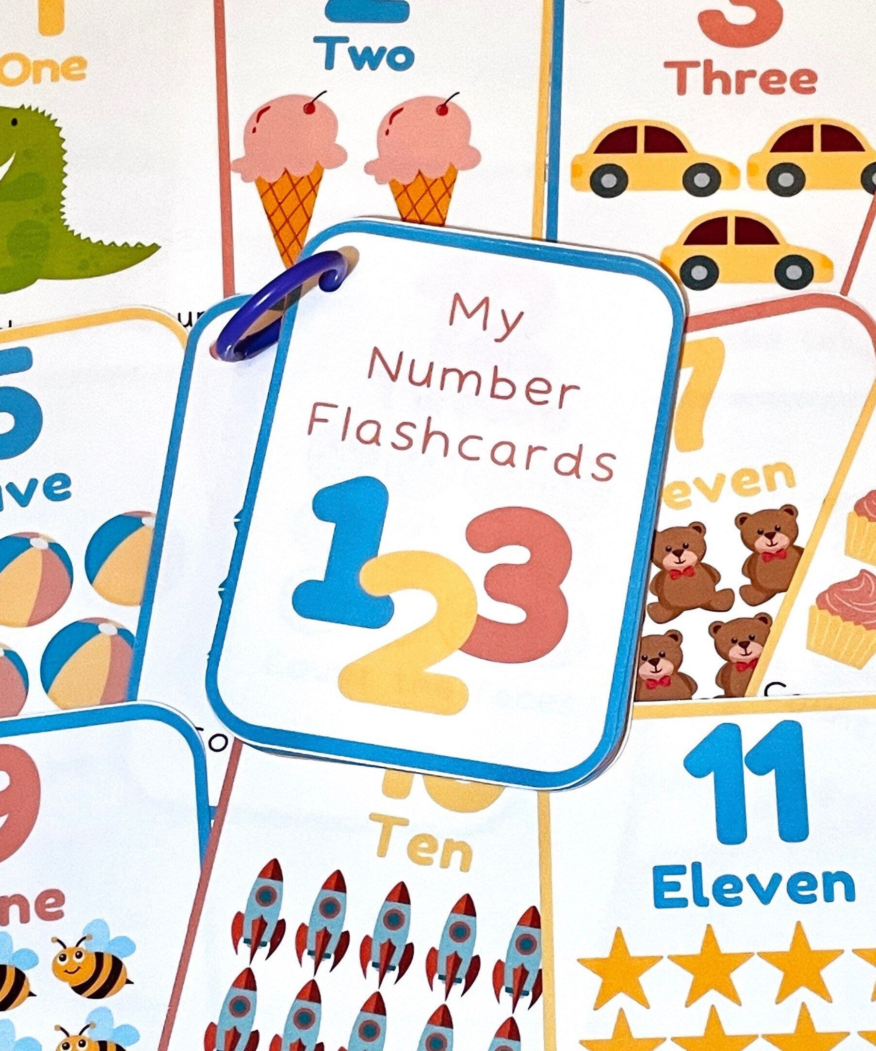 Numbers to 20 Flashcards – My Learning File