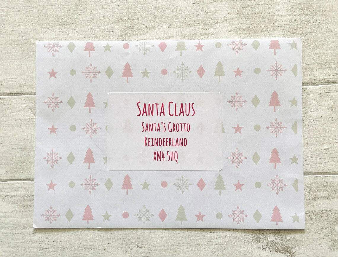 Santa Letter Writing Set