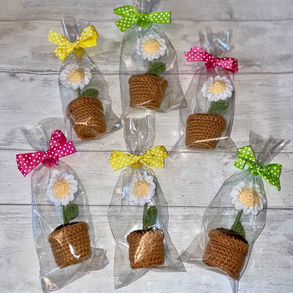 Daisy Crochet Flower Gift