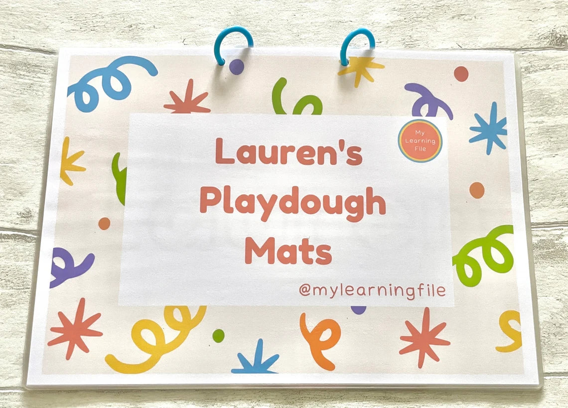 Playdough Mats Children's Busy Book