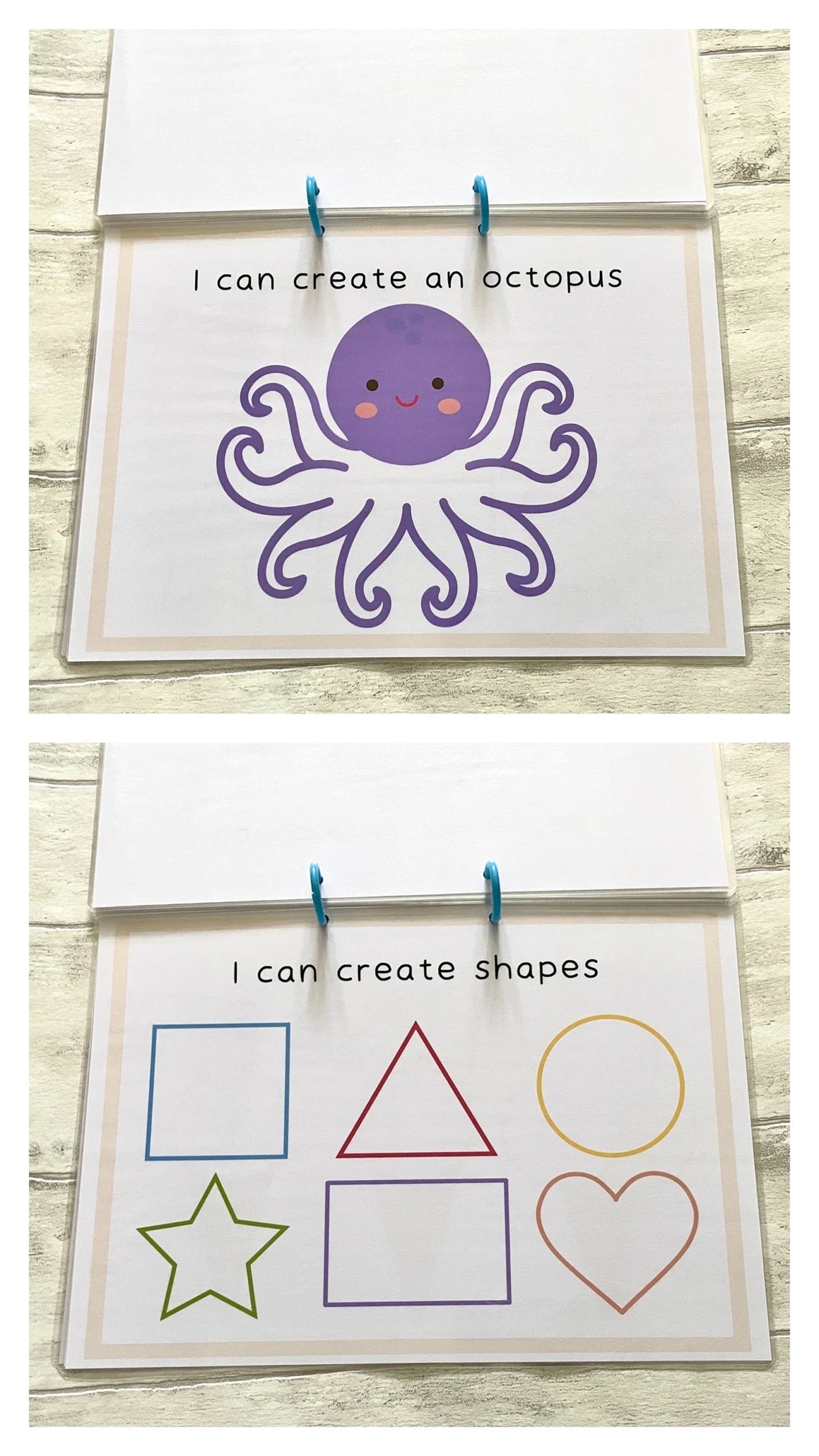 Playdough Mats Children's Busy Book