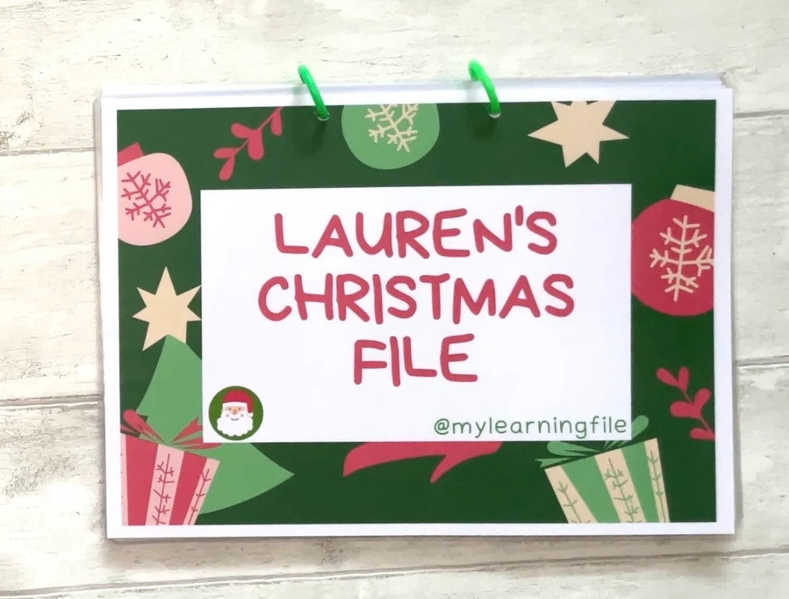4+ Years Children's Christmas Busy Book