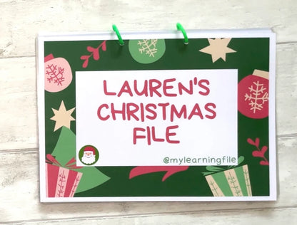 4+ Years Children's Christmas Busy Book