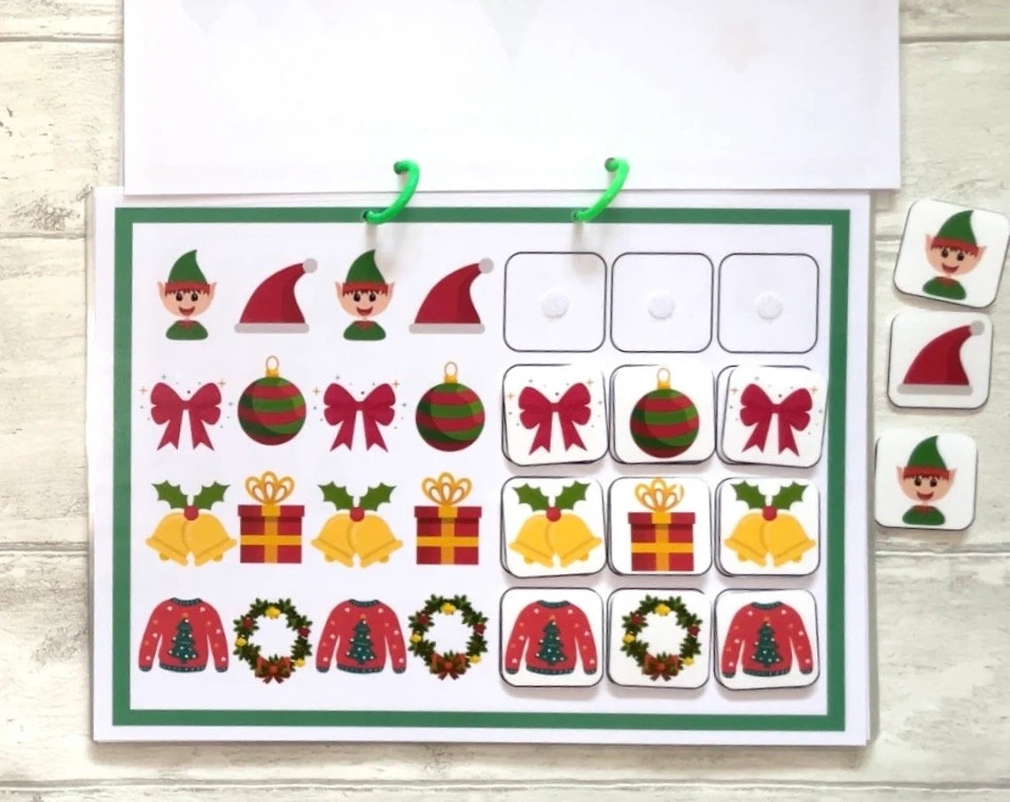 4+ Years Children's Christmas Busy Book