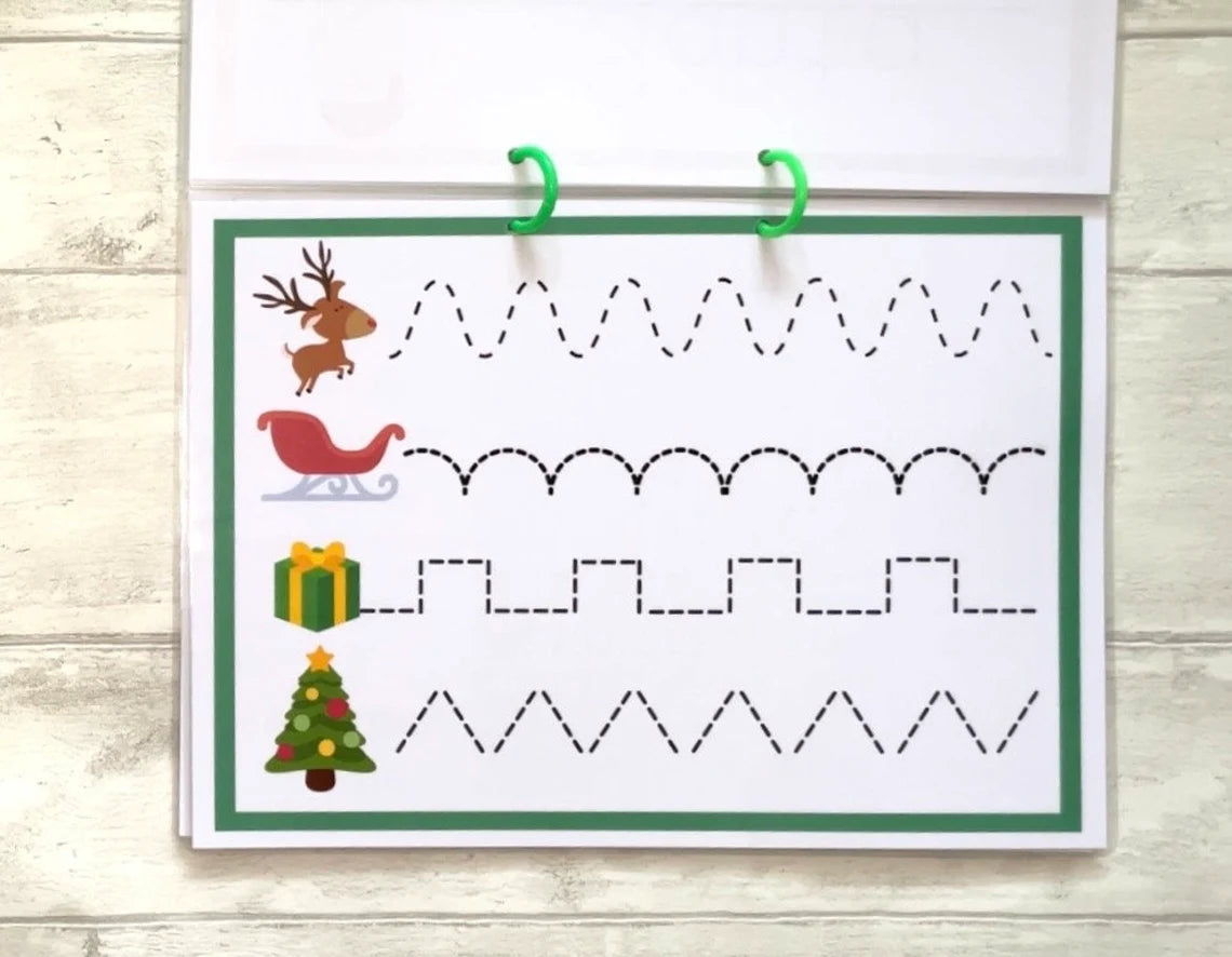 4+ Years Children's Christmas Busy Book