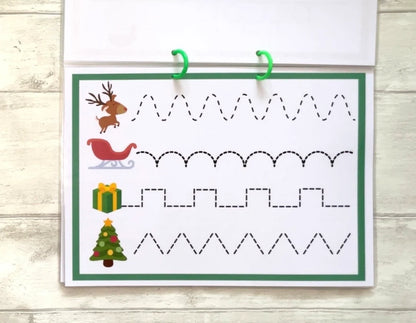 4+ Years Children's Christmas Busy Book