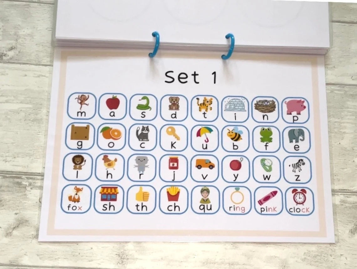 Phonics Set 1 Children's Busy Book
