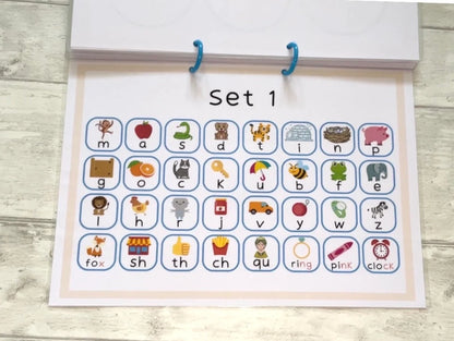 Phonics Set 1 Children's Busy Book