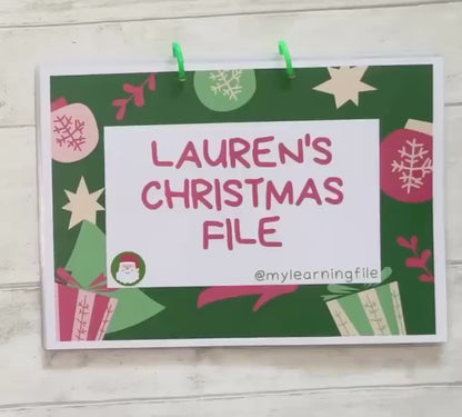 4+ Years Children's Christmas Busy Book