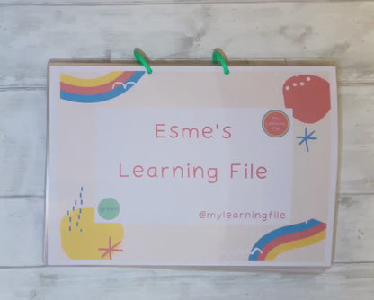5-6 Years Children's Busy Book