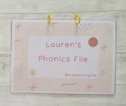 Phonics Set 2 Children's Busy Book