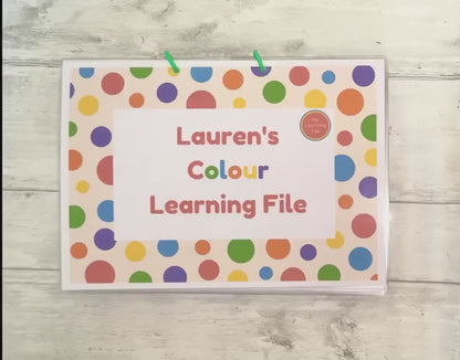 Colour Matching Learning File
