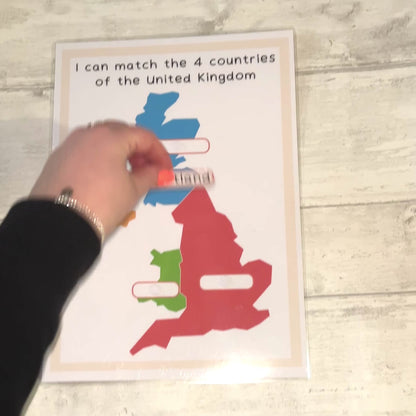 UK Countries Learning Mat