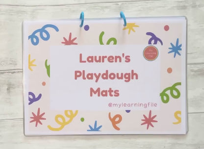 Playdough Mats Children's Busy Book